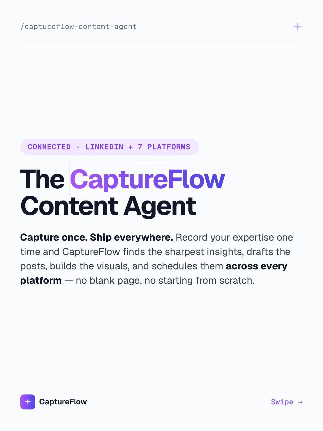 CaptureFlow carousel slide 1