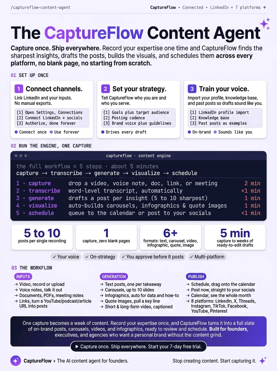 CaptureFlow infographic example