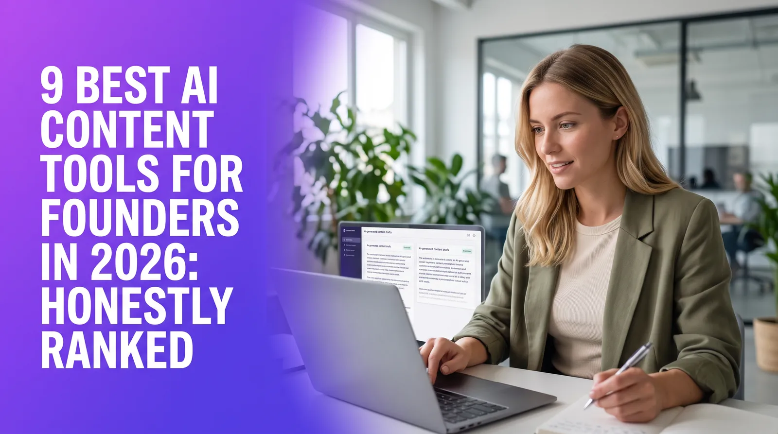 9 Best AI Content Tools for Founders in 2026: Honestly Ranked