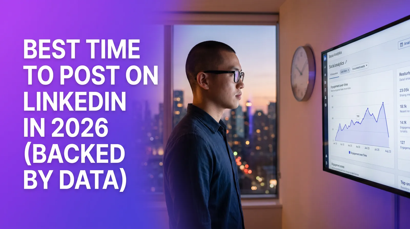 Best Time to Post on LinkedIn in 2026 (Backed by Data)