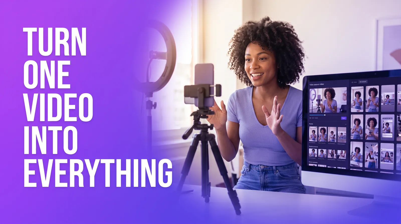 How to Turn One Video Into Content for Every Platform