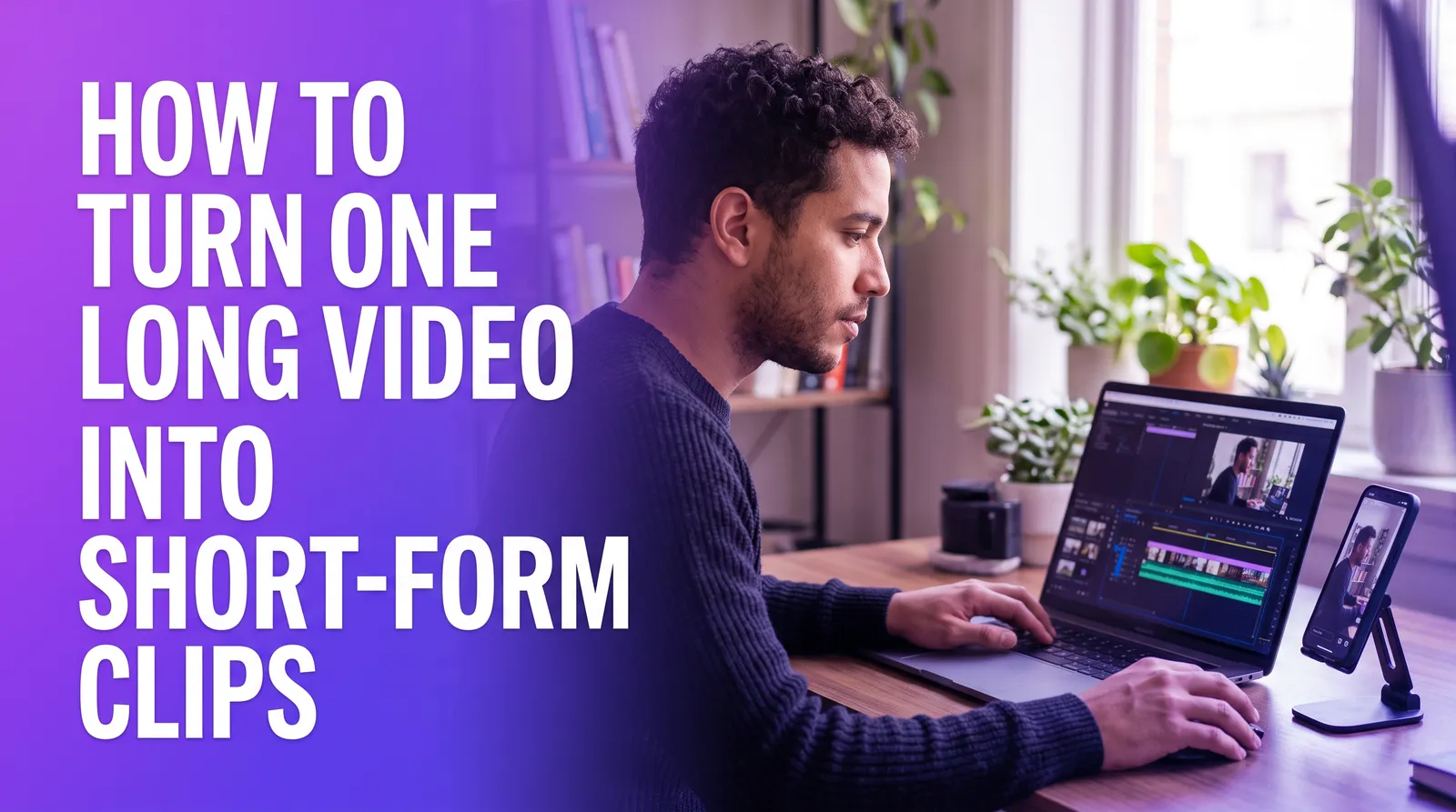 How to Turn One Long Video Into Short-Form Clips