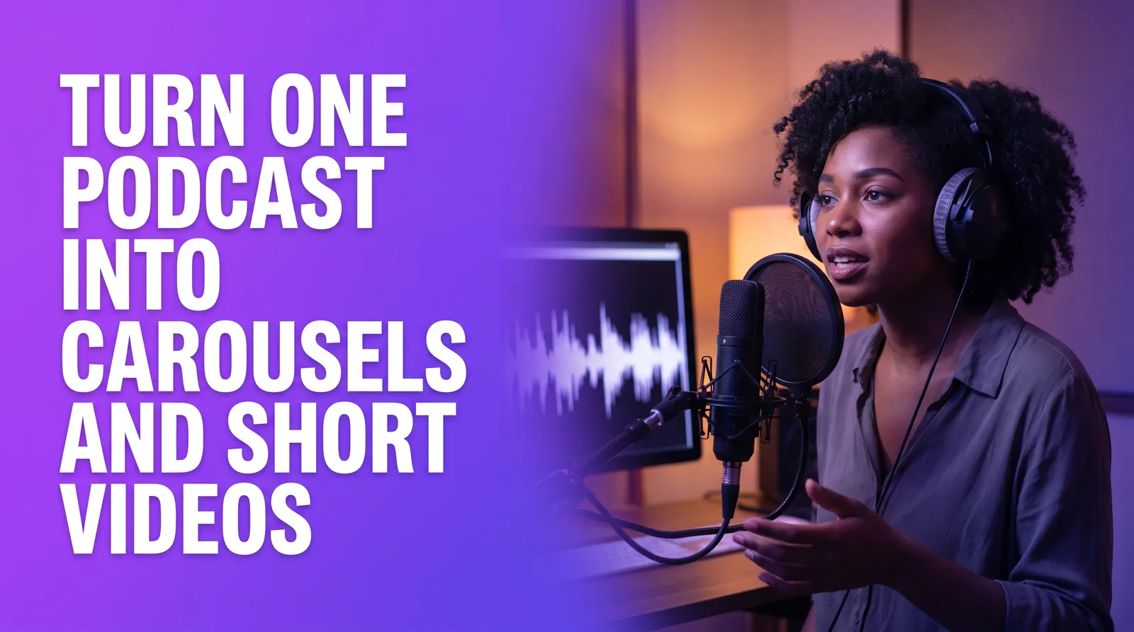 Turn One Podcast Into Carousels and Short Videos