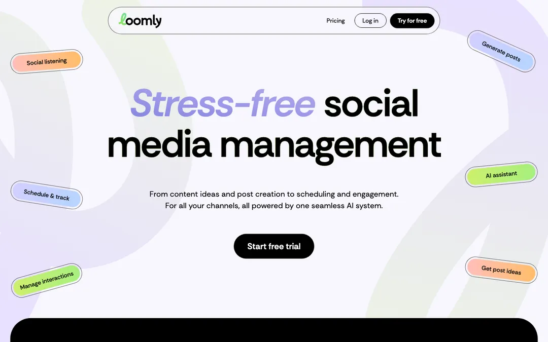 Loomly, a content workflow tool built around per-post client approvals.