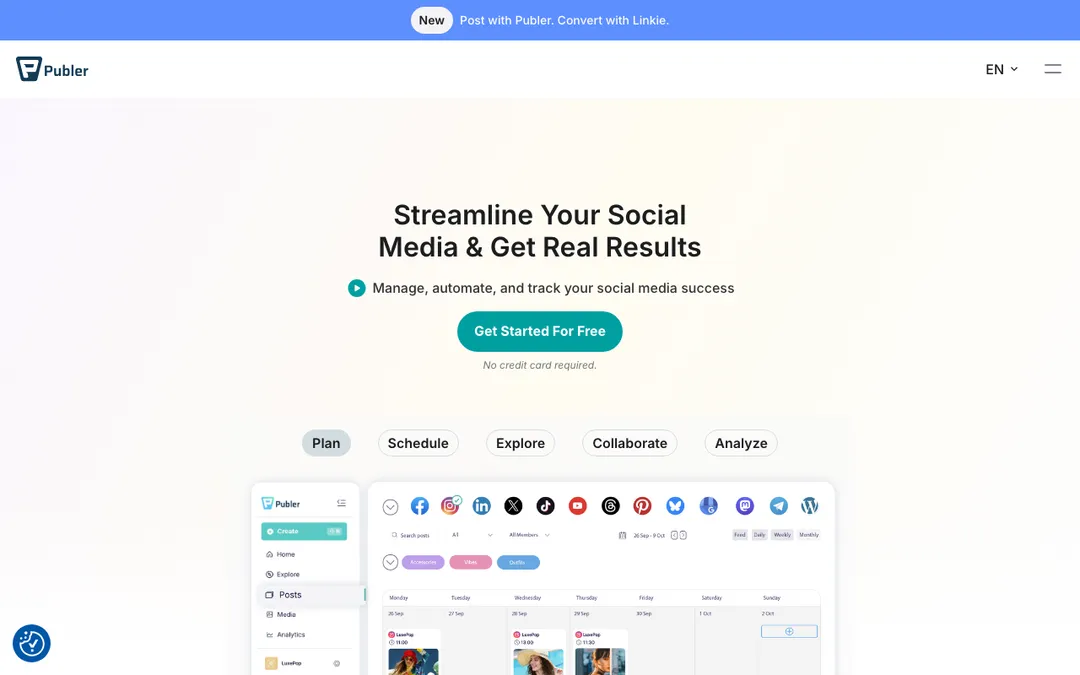 Publer, a feature-rich social scheduler at a low price.